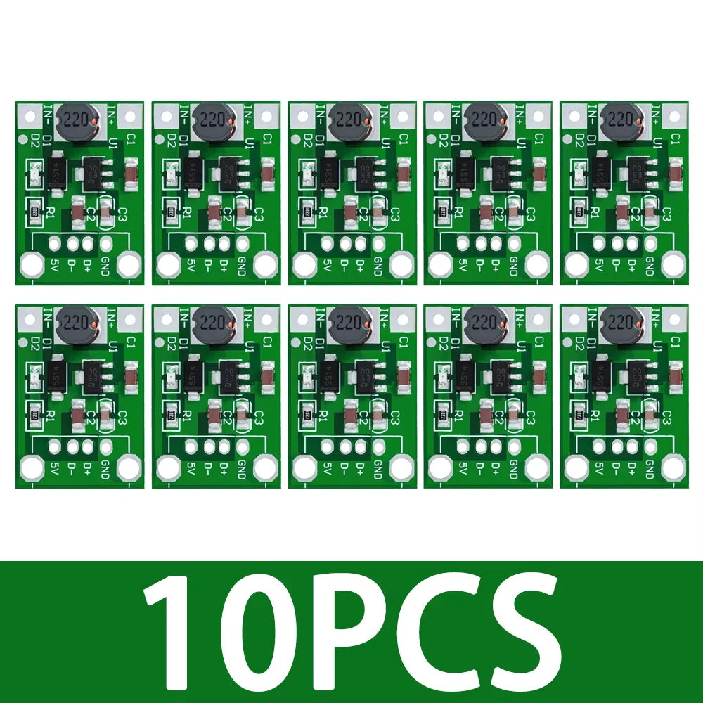 1.5V-5V to 5V DC-DC Boost Module – 600mA 93% High Efficiency Mini Converter for Arduino DIY Zpaxo 10PCS