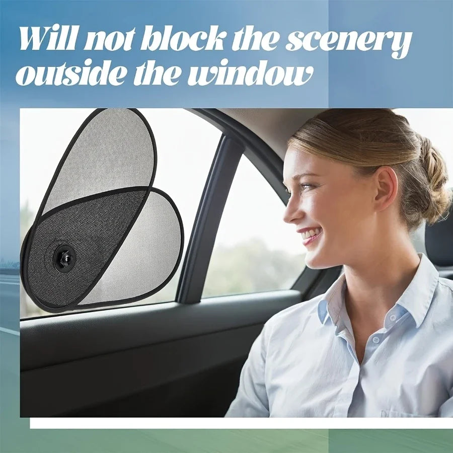 Car Side Shade Telescopic Design Heat Insulation Sun Blocker All Cars