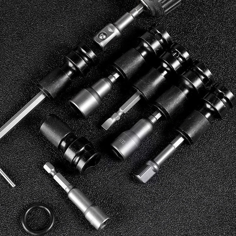 1/2" to 1/4" Hex Impact Wrench Drill Adapter | Socket Bit Holder