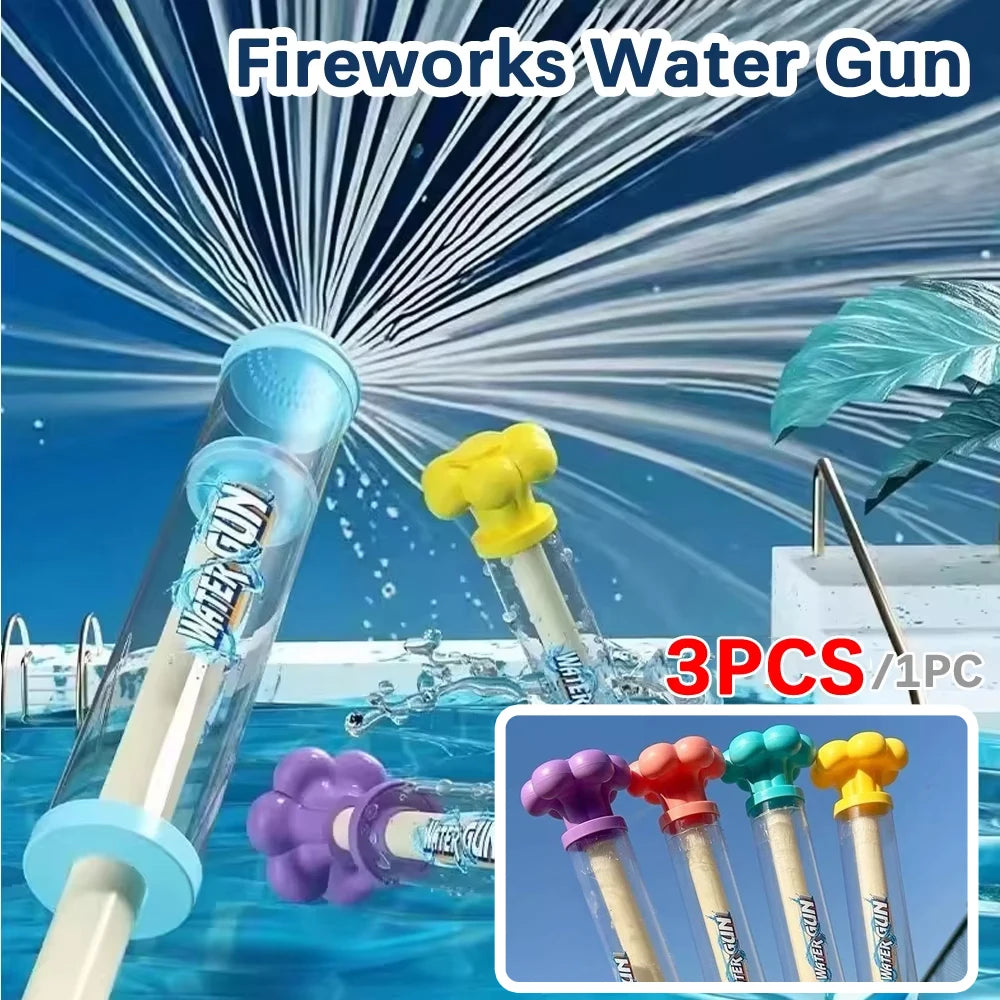 Fireworks Water Gun Children's Fights Games Kid Summer Interactive