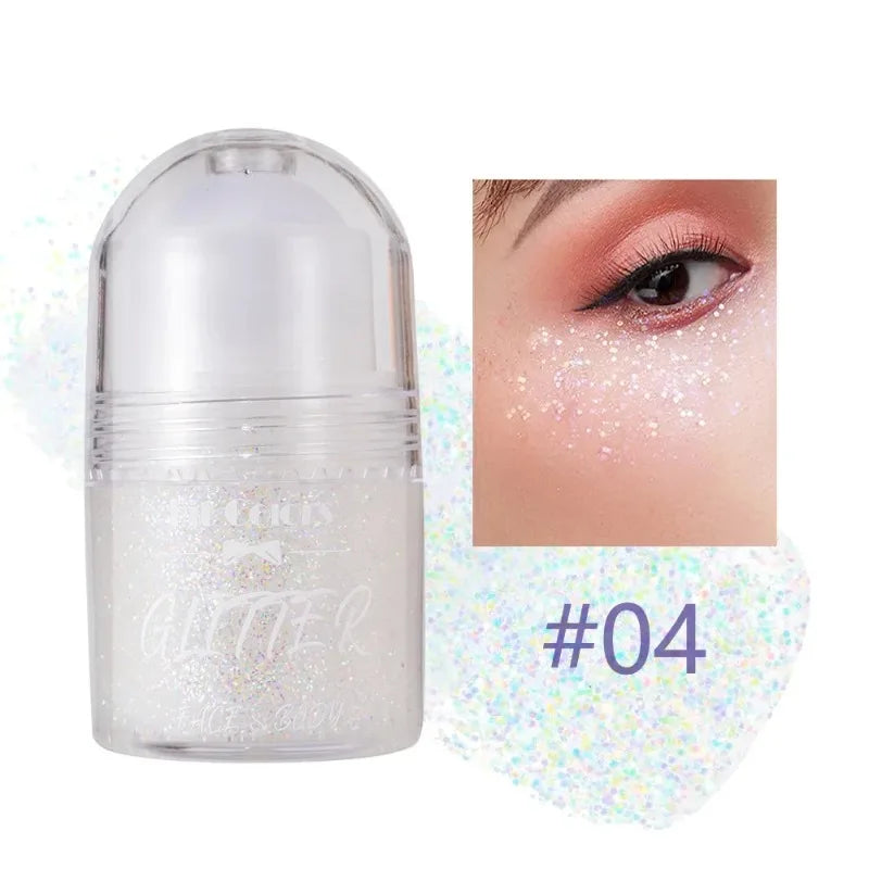 Sparkling Sequins Glitter Gel Face Body Eye Painting Shine Liquid Zpaxo 04