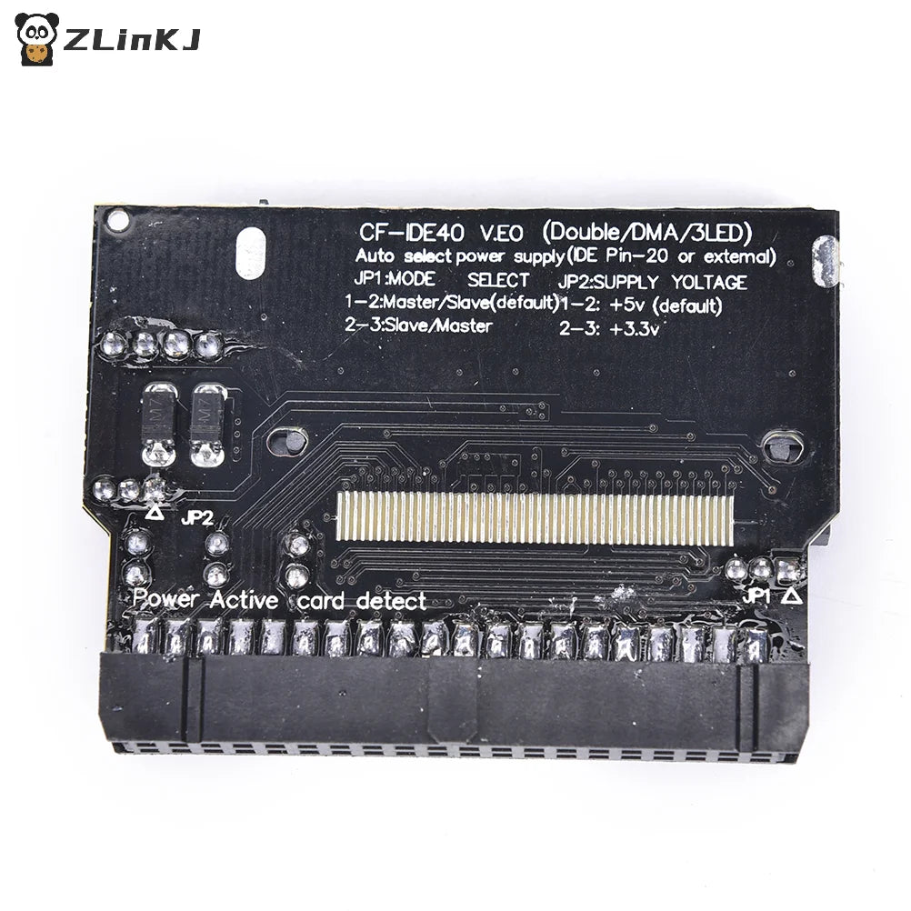 Compact Flash CF 3 5 Female 40 Pin IDE Bootable Adapter Converter Card Zpaxo