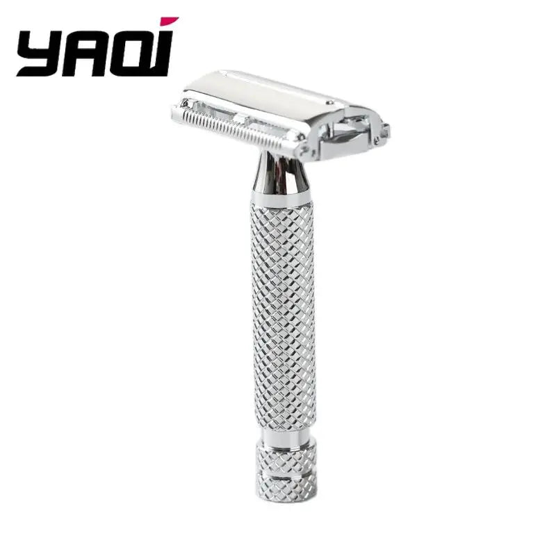 Yaqi Monarch Chrome Safety Razor | 0.90mm Blade Gap for Men Safety Razor Zpaxo BRC2354