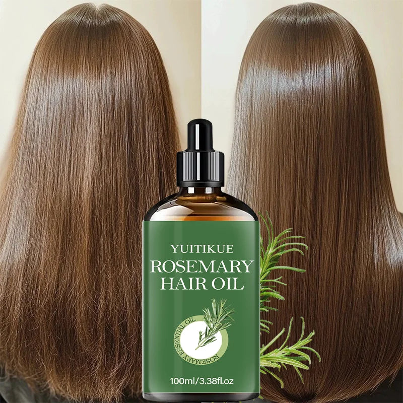 YUITIKUE Rosemary Essential Hair Oil | Deep Moisture & Shine Rosemary Hair Oil Zpaxo