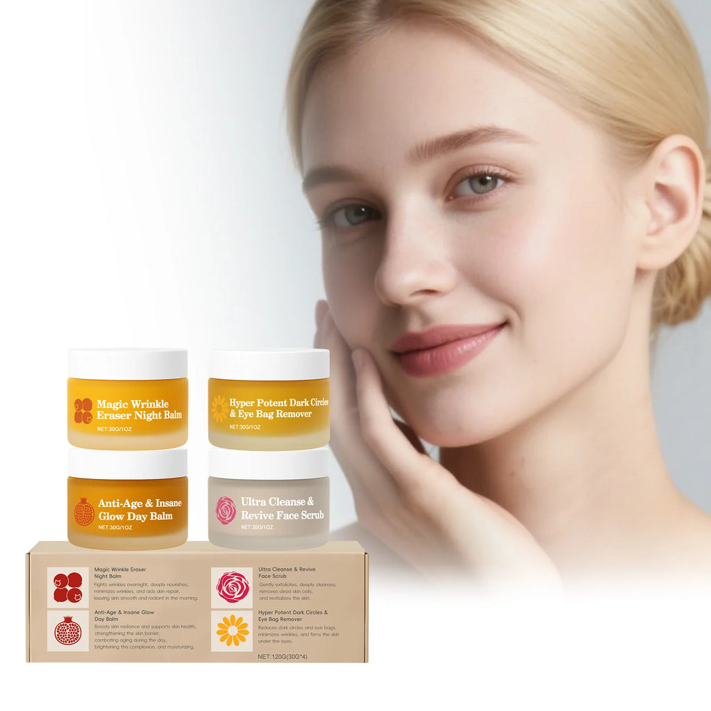 Hoygi Day & Night Skincare Set – Firming, Brightening & Eye Care Skincare Set Zpaxo