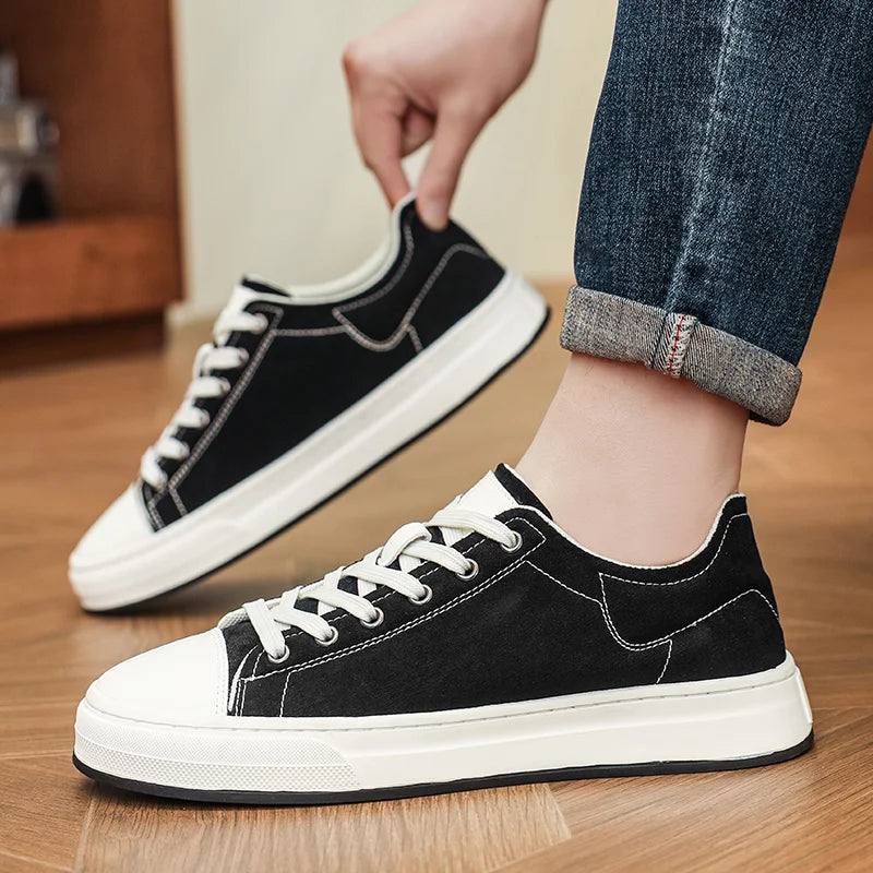 Men's Casual Sneakers Luxury Trainer Shoes Breathable Race Running