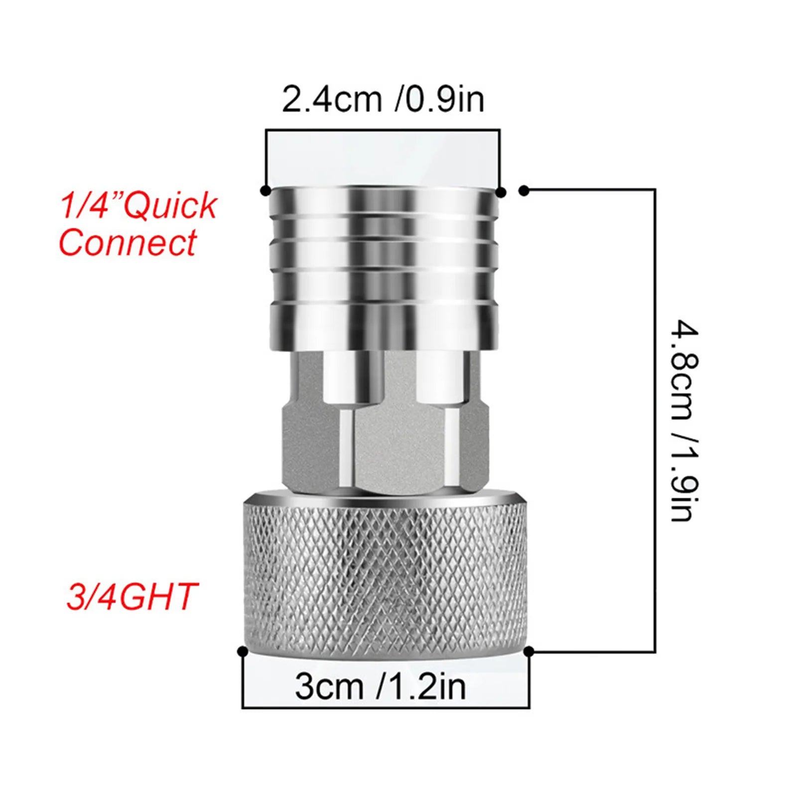 Garden Hose Mini Power Washer Adapter Car Washing Nozzle Attachment