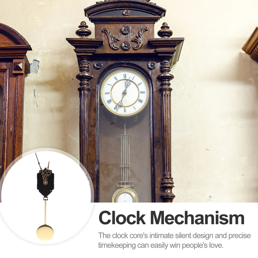 Premium Silent Clock Movement Sturdy Quartz Mechanism Most Wall