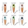 6-Pack Cartoon Terracotta Self-Watering Globes | Plant Spikes Self-Watering Globes Zpaxo 6Pcs