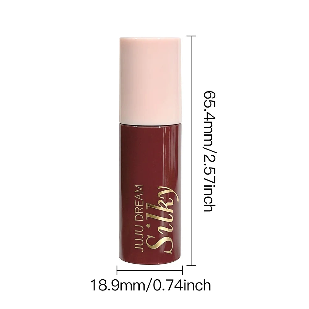 Velvet Matte Lipstick Wine Red Lip Tint Silky Smooth Long-lasting Zpaxo