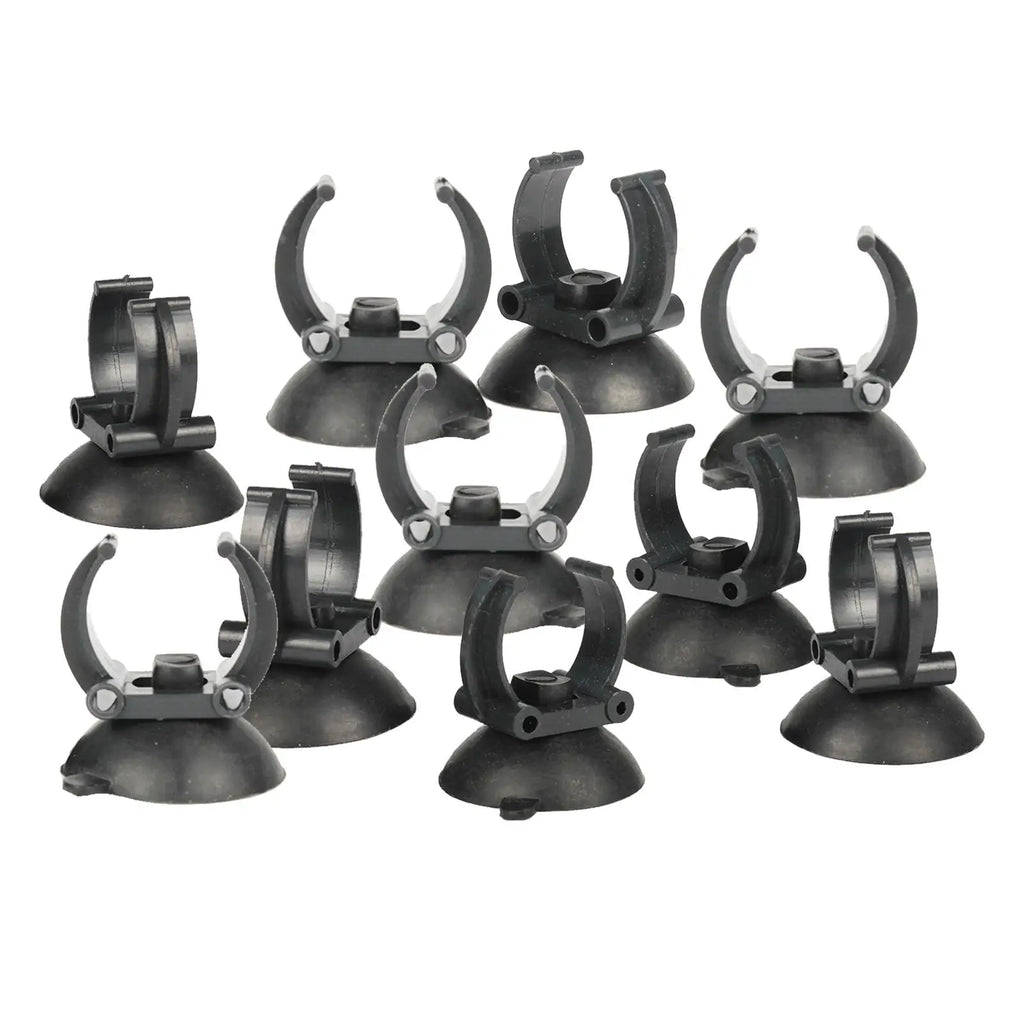 10 Pieces Aquarium Heater Suction Cups Fixing Clip Heating Rod Holders Clamps 35mm Diameter for Fish Tank Accessories Zpaxo
