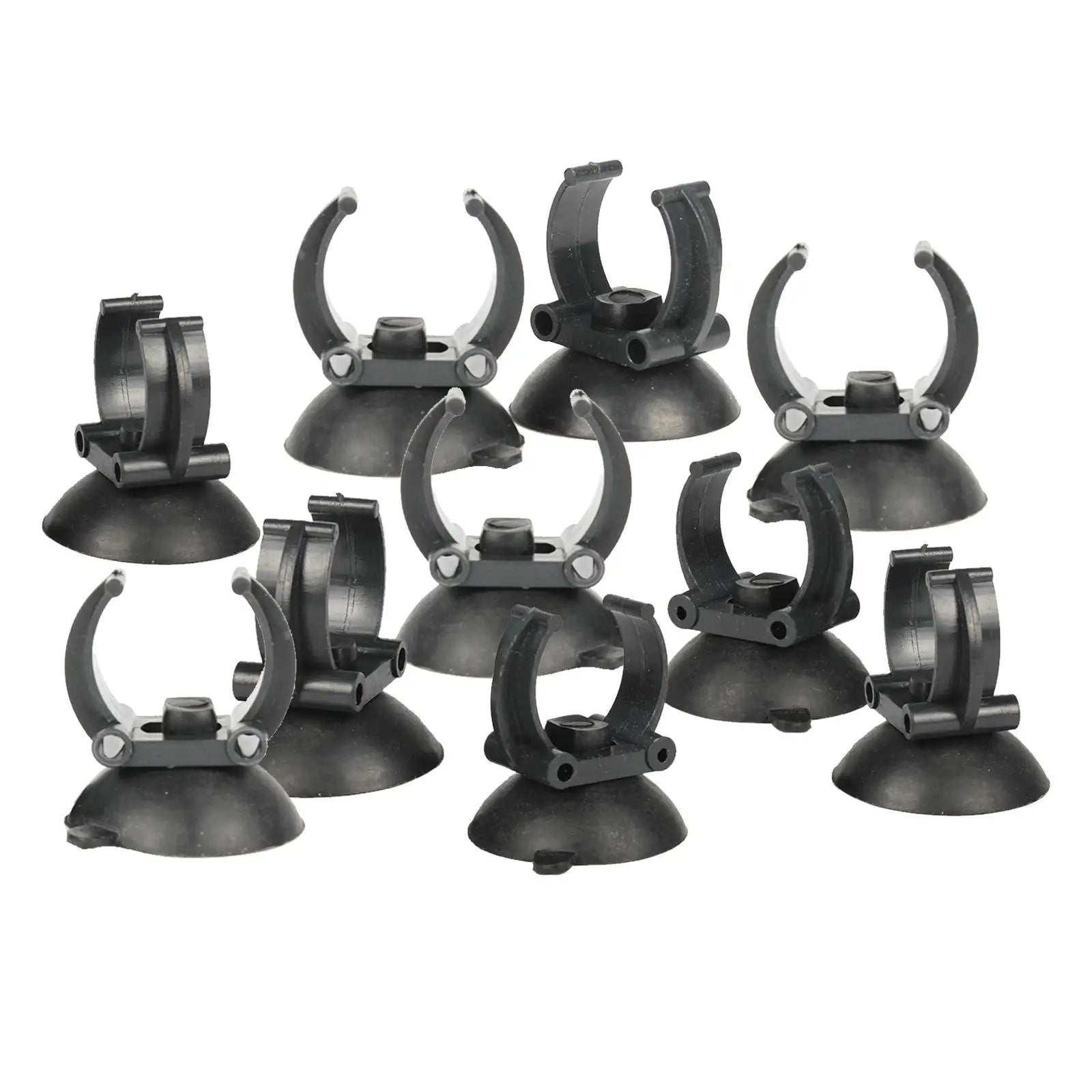 10 Pieces Aquarium Heater Suction Cups Fixing Clip Heating Rod Holders Clamps 35mm Diameter for Fish Tank Accessories Zpaxo