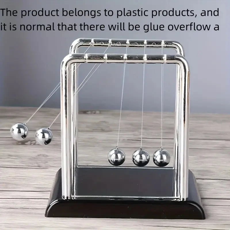 Newton's Cradle Pendulum Balls – Desk Decor & Physics Toy Physics Desk Toy Zpaxo