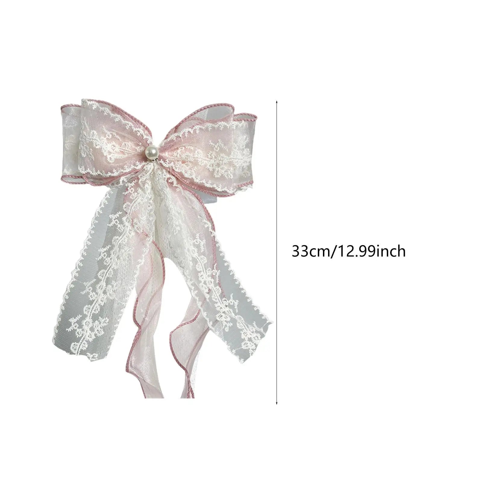 Curtain Holdback Fashion Easy Installation Window Drapery Holder Fastener Decorative Curtain Tieback Lace Bow Knot Ornament Zpaxo
