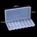 1/3PCS 1 Section/2 Section/4 Section/8 Section 21700 Battery Anti Fall Protection Box 21700 Battery PP Plastic Storage Box Zpaxo D13 1PCS