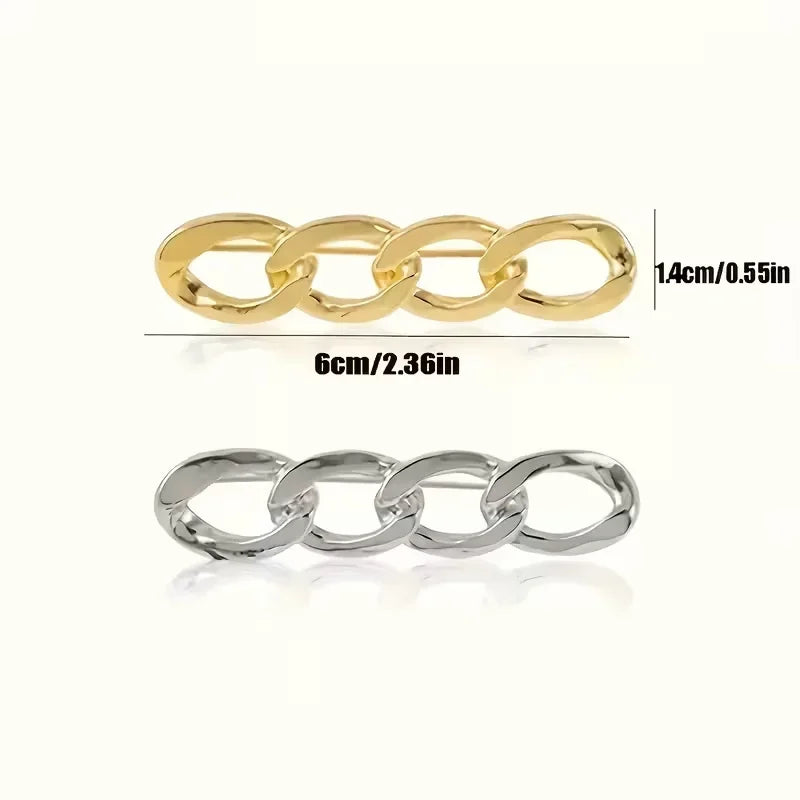 4-in-1 No-Sew Waist Buckle: Adjustable Belt for Jeans & Dress Sleeves. 3pcs Alloy Snap Fastener, Fits Most Waistbands. Zpaxo