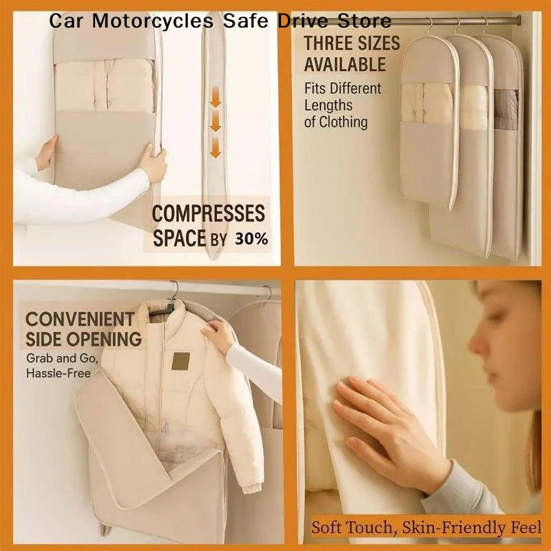 MClothing Compression Bag Wardrobe Organizer Down Jacket Storage Dust