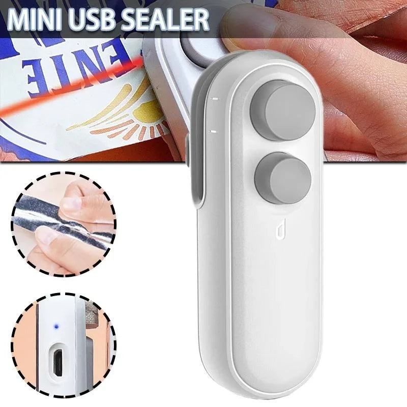 Mini Bag Sealer Sealing Machine 1 Heat Cutter Plastic Bags