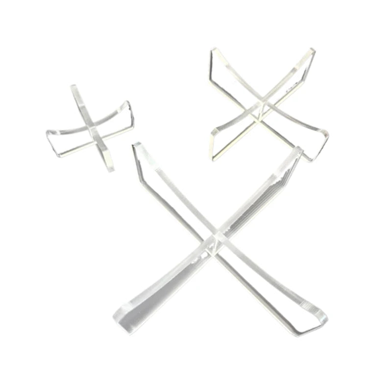 Acrylic Football Display Stand Basketball Deskstop Ball Support