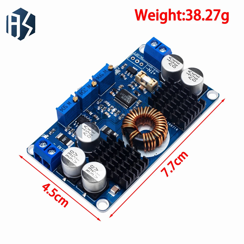 LTC3780 DC-DC 5-32V 1V-30V 10A Automatic Step Up Down Regulator Zpaxo
