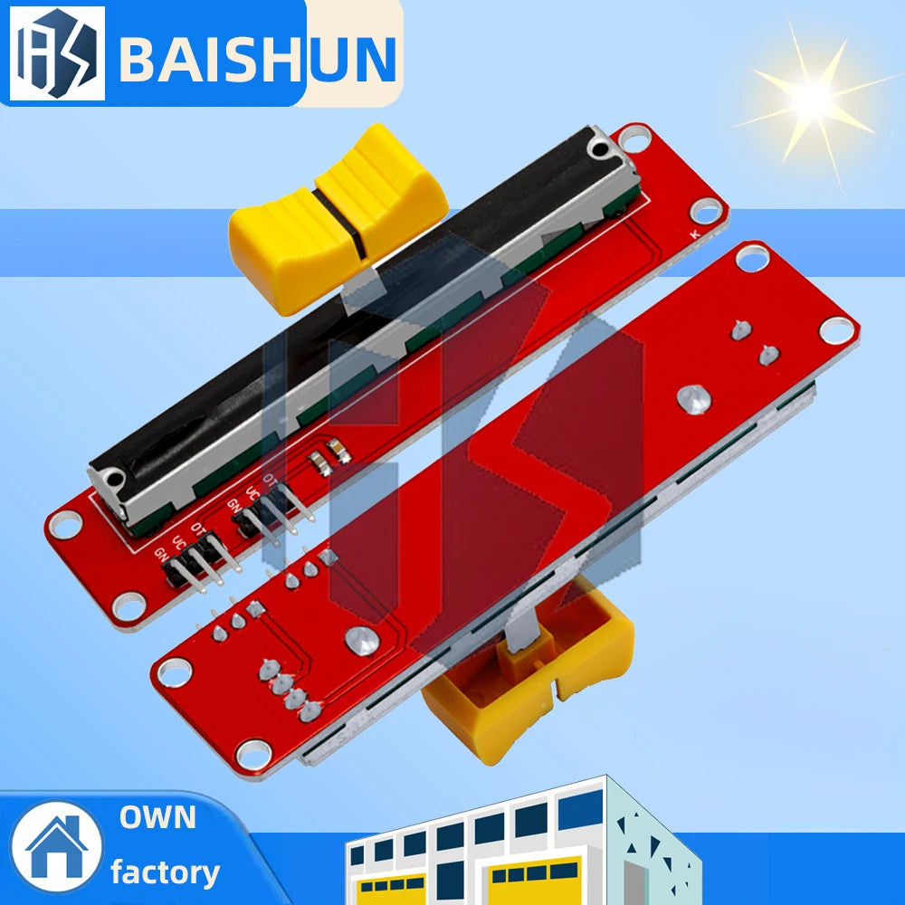 Slide Potentiometer 10K Linear Module Dual Output Arduino AVR Zpaxo