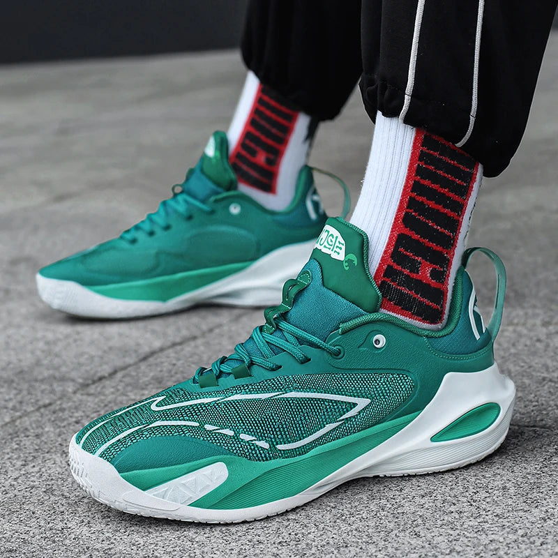 Men's Basketball Shoes Breathable Cushioning Non-slip Wearable Runing