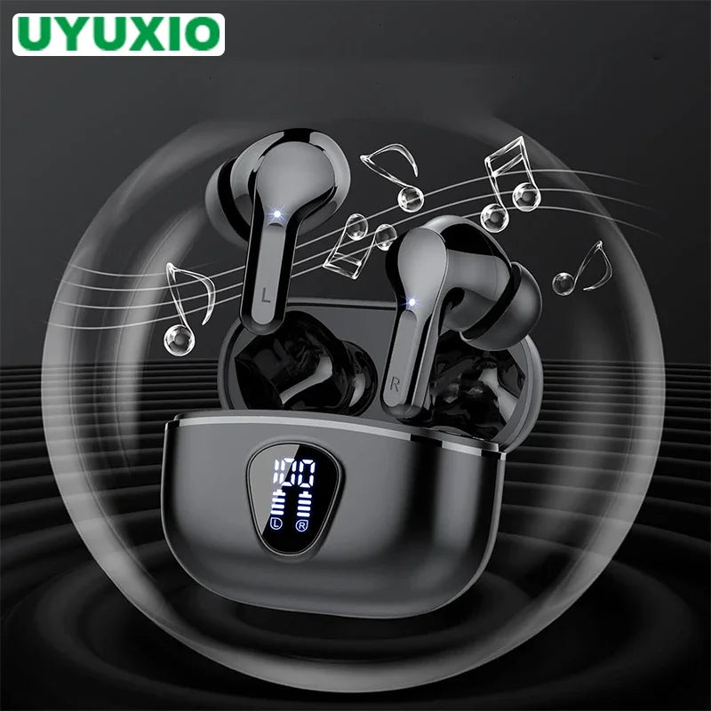 Wireless Earbuds Hifi Stereo Headphones BT5 3 ENC Noise Cancelling