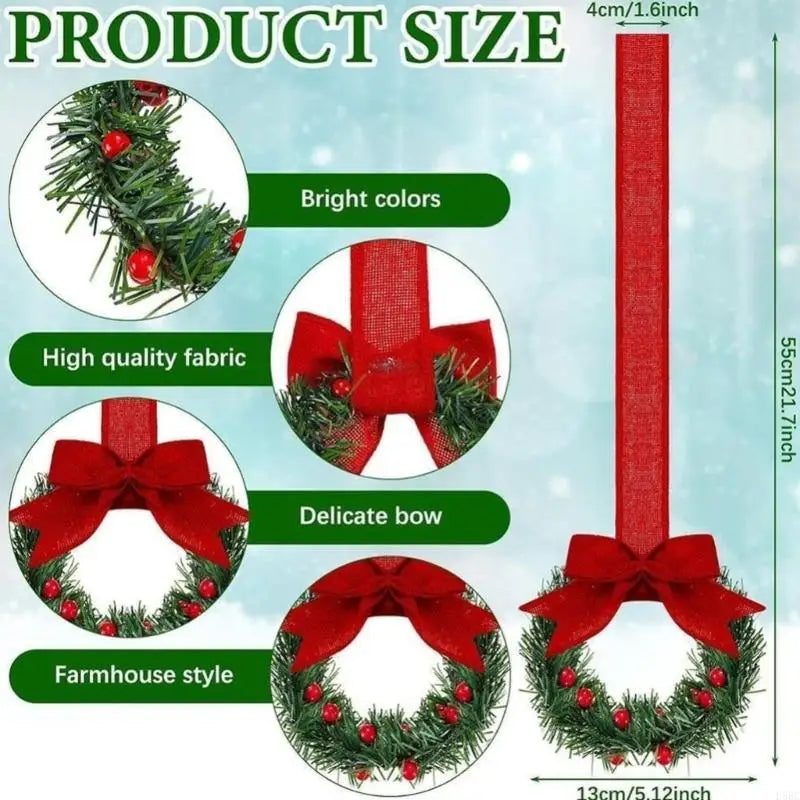 Waterproof Bowknot Decorations Plastic Door Hangers Creative Space