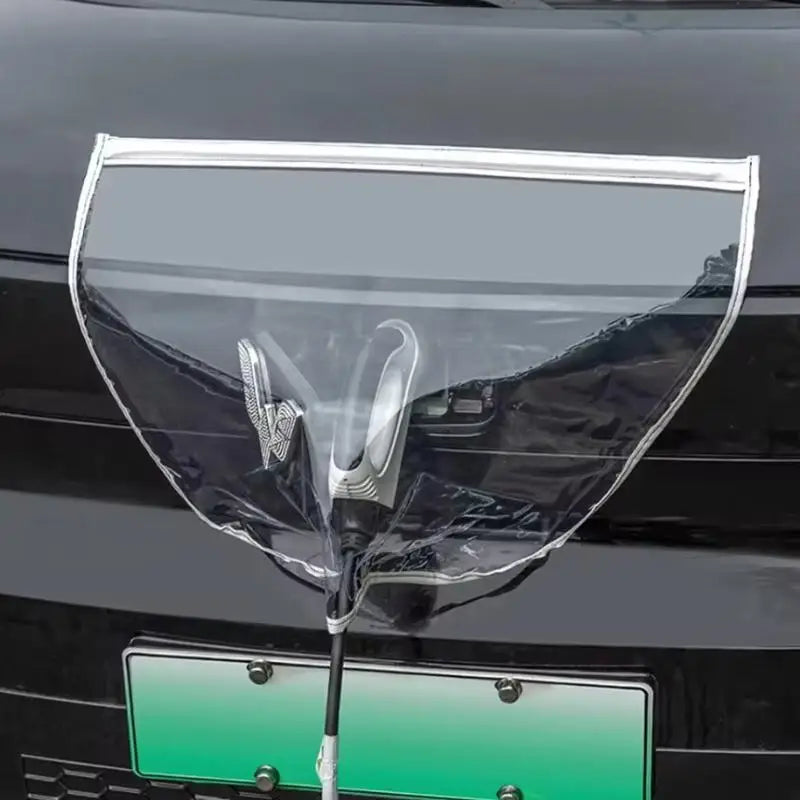 Magnetic EV Charger Port Cover – Waterproof Transparent Plug Guard