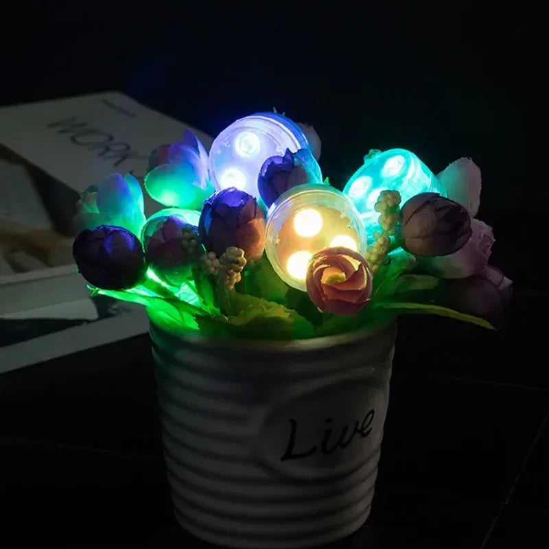 Mini 16-Color RGB LED Underwater Light – IP68 Pool & Pond Submersible LED Light Zpaxo