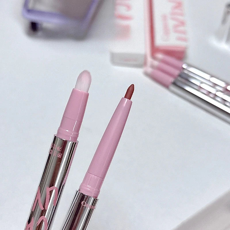 Lipliner Pencil Matte Velvet Outline Lip Shape Lipstick Waterproof