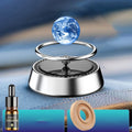 Solar Rotating Car Air Freshener Auto Air Freshener Rotating Interstellar Ball Car Deodorant Vehicles Interior Decor Homes Zpaxo Default Title