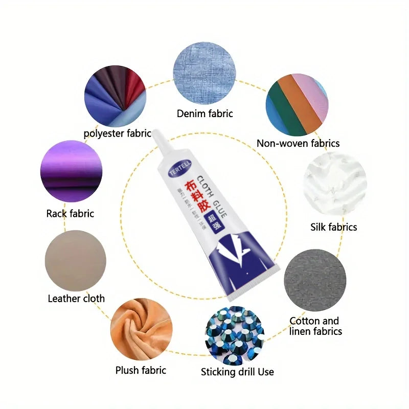 50ml High Quality Multifunctional Seams for Quick Bonding and Repair - Clothes, Denim, Artificial Leather, and Fabric Zpaxo