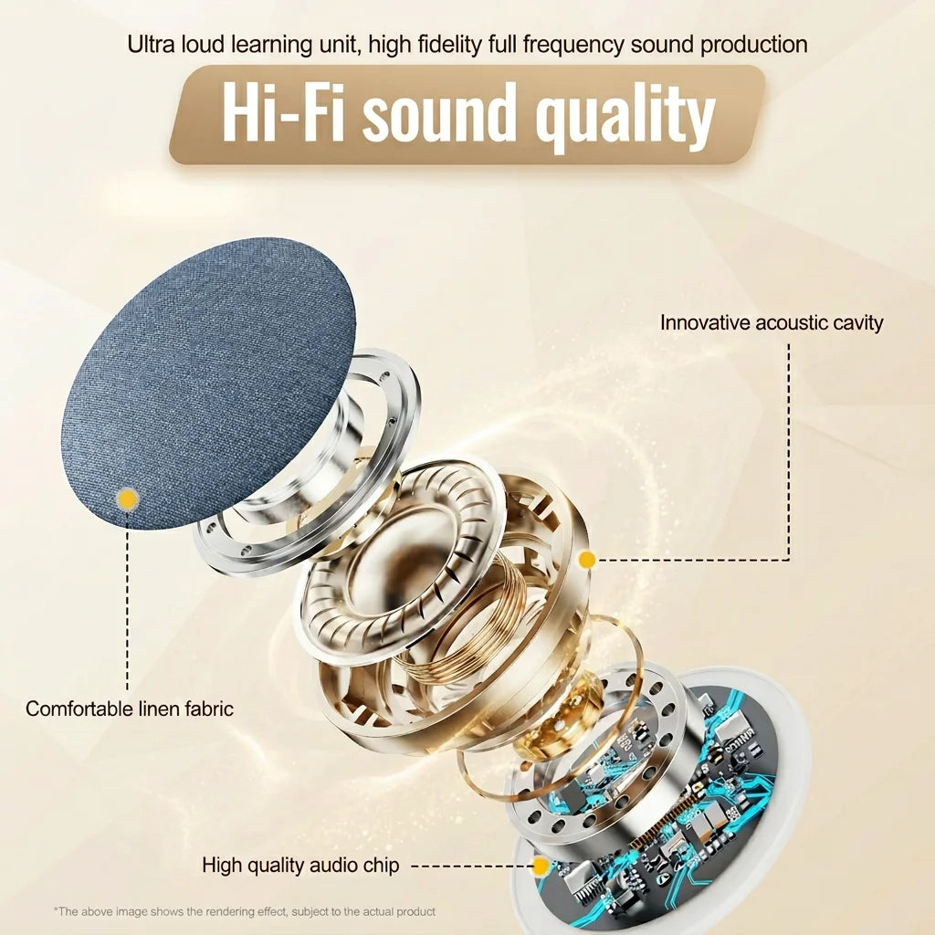 2026 Wireless Pillow Speaker Sleep Aid Surround Sound Bluetooth 5 4