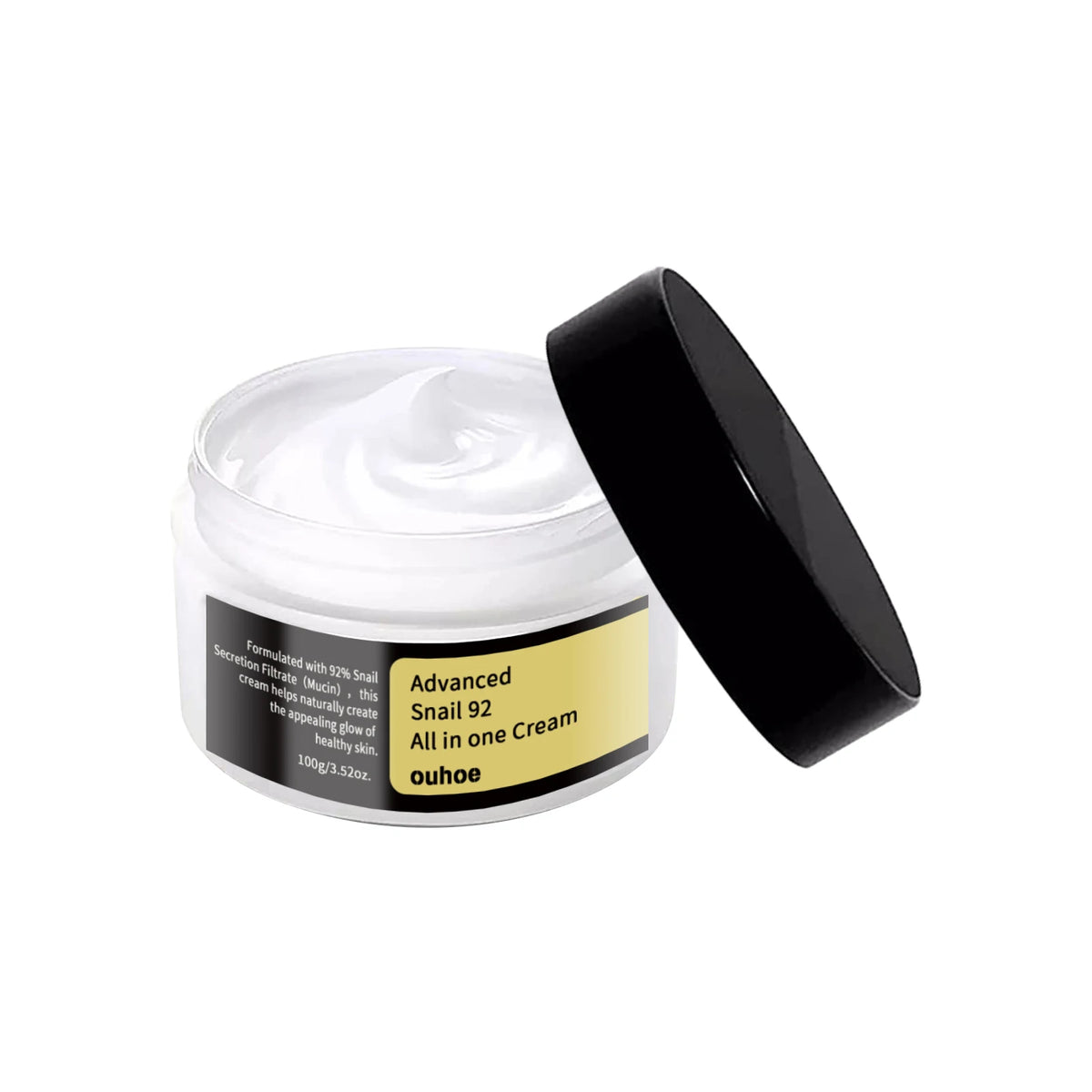 Ouhoe Snail Collagen Face Cream Repair Essence Moisturizing Lifting Firming Smoothing Nourishing Cream Korean Cosmetics Skin Car Zpaxo B