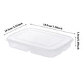 Portable Compartment Refrigerator Freezer Organizers Sub-packed Meat Zpaxo onesize