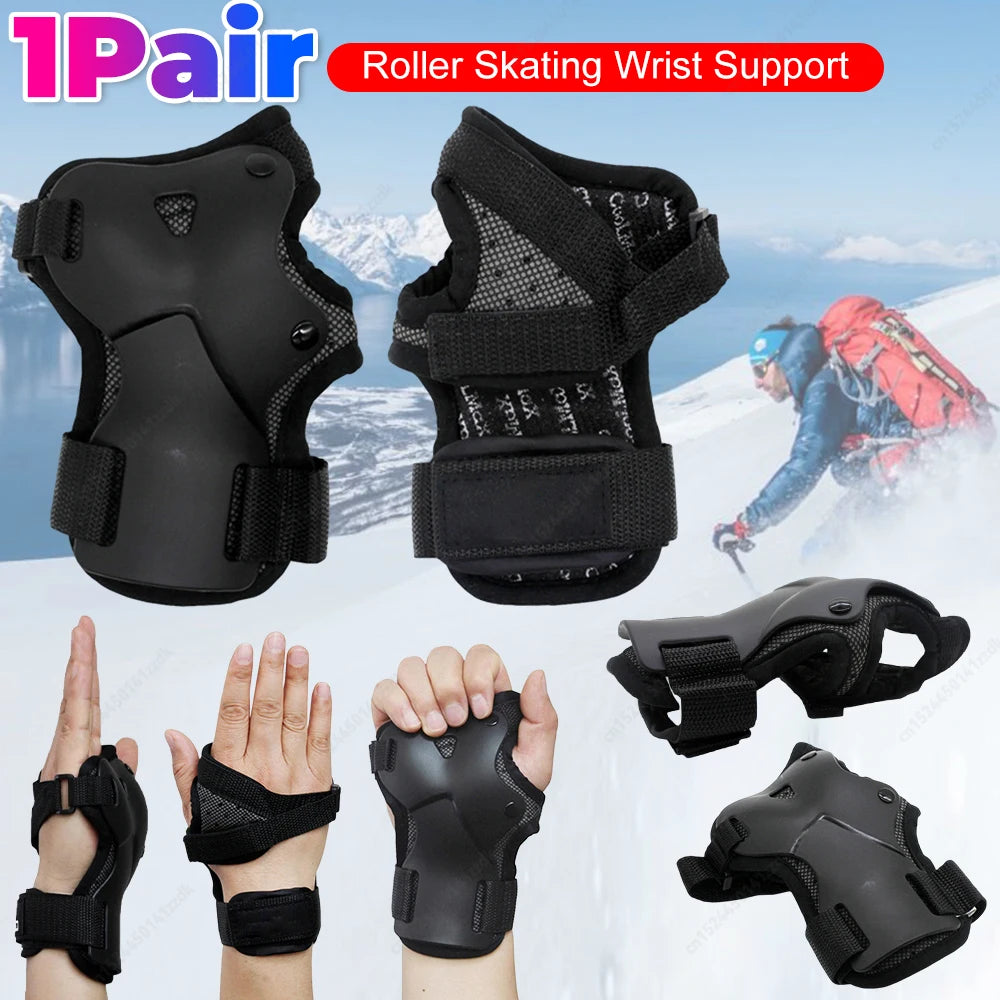 1pair Wrist Guard Absorption Wristsavers Brace Protective Gear Impact Zpaxo