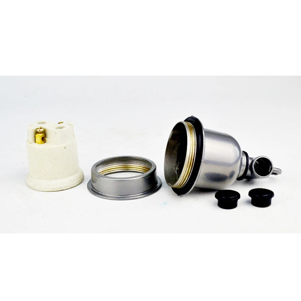 E27 Lamp Holder Socket For Livestock Cows Pig Waterproof Aluminium Bulb Lamp Heater Holder Lamp Light Adapter Heat Lamp Holder Zpaxo