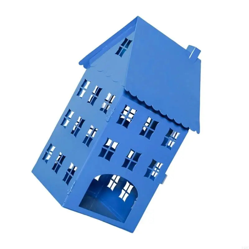 Iron House Hanging Holder Tealight Ornament Decors