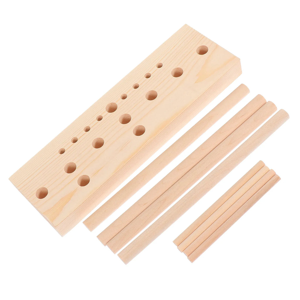 Ribbon Bowknot Maker Wooden Adjustable Tool DIY Bow Making Supplies