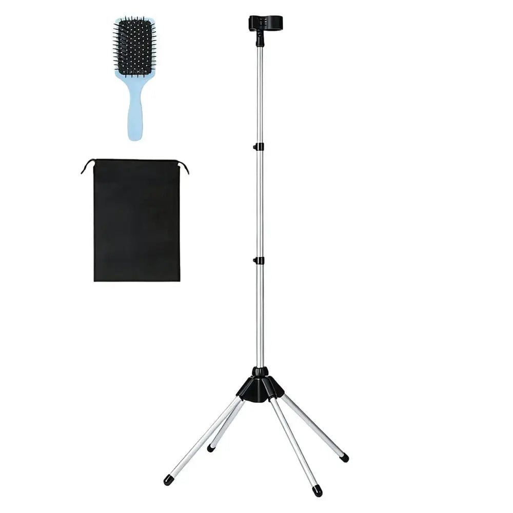 Blow Dryer Stand Air Cushion Brush Adjustable Non-slip Rack Home