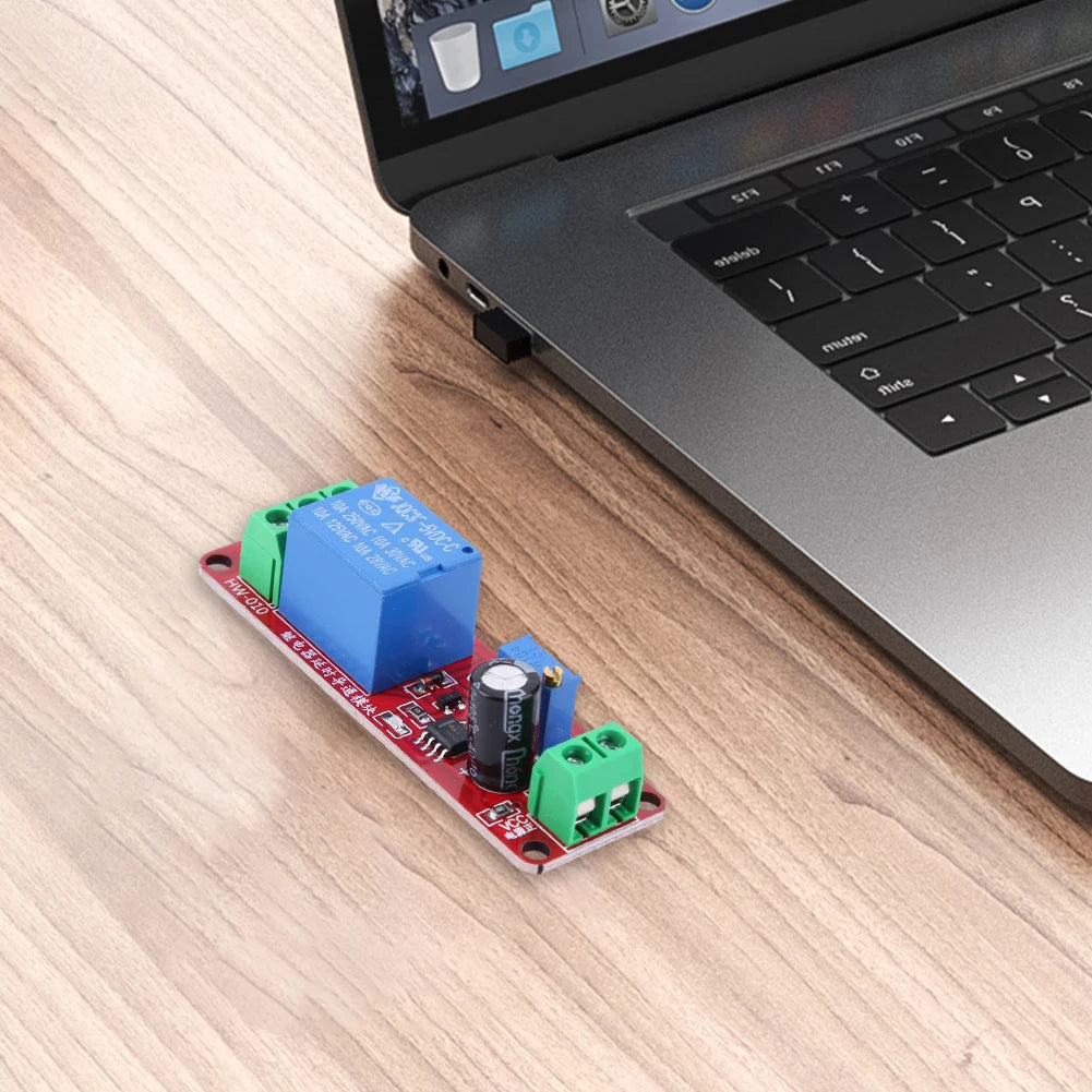 NE555 Monostable Switch Delay Board 0 10S Timer Adjustable Module Zpaxo