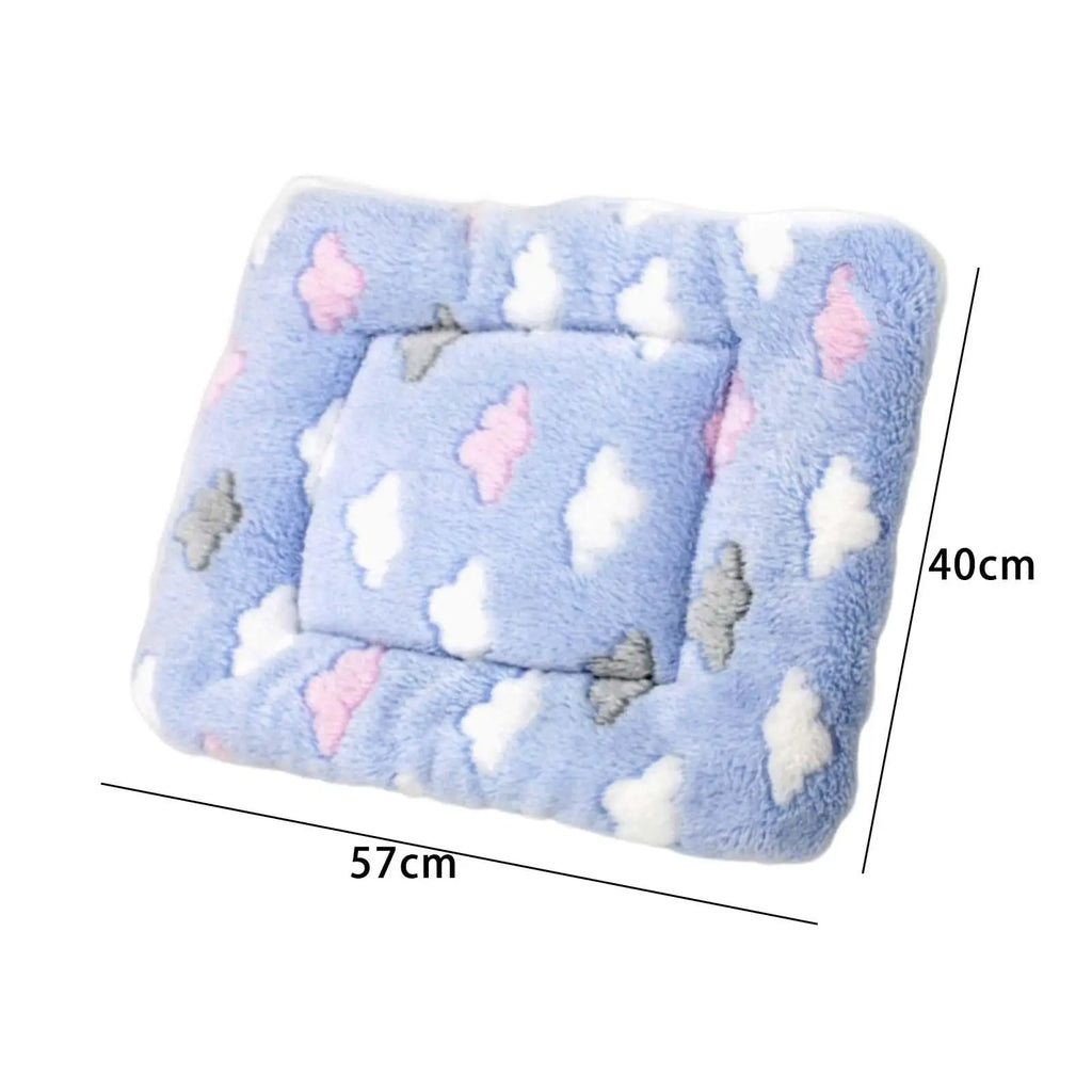 Dog Bed Mat Washable Kitten Cushion Fleece Pet Sleeping Mats Cat Zpaxo