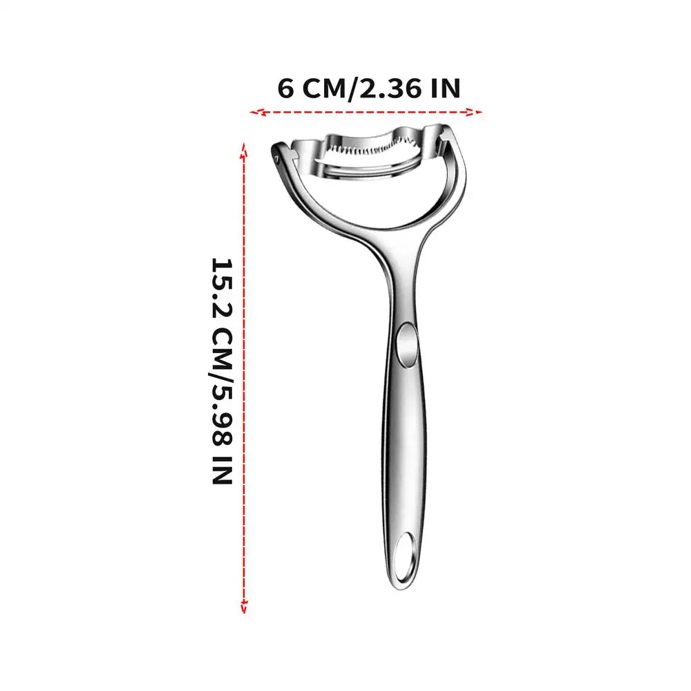 Corn Peeler Stainless Steel Kernel Remover Ergonomic Cob Cutter Heavy