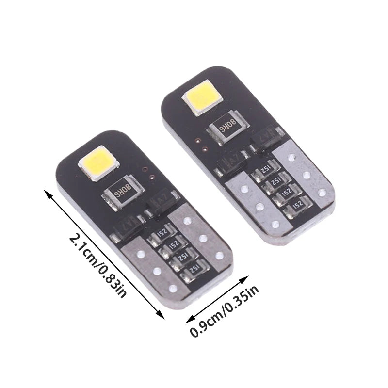 10Pcs W5W T10 LED Canbus No Error Bulb Car Interior Light 194 LED Signal Lamp For Car Light Reading Light Signal Lamp Zpaxo