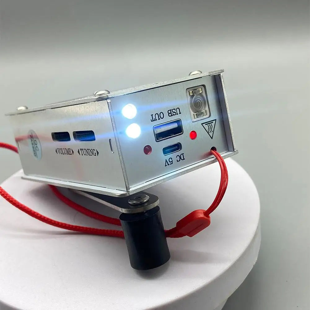 Hand Crank Emergency Backup Power Generator USB Charger with Radio Flashlight for Outdoor Camping Survival Equipment Zpaxo
