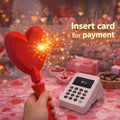 Creative Red Heart Wand Contactless Payment Magical Tap Pay Credit
