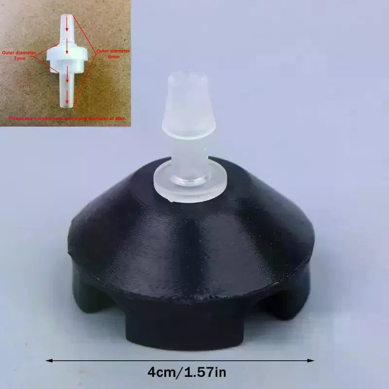 Black Glue Injection Base Carbon Carbon Fiber RTM Vaccum Resin Infusion Glue Inject Base Silicone Connector Zpaxo