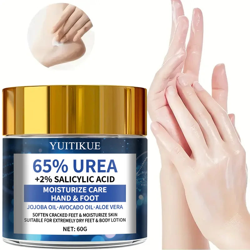 YUITIKUE 65% Urea Foot Cream – Cracked Heel Repair, 60g Urea Foot Cream Zpaxo