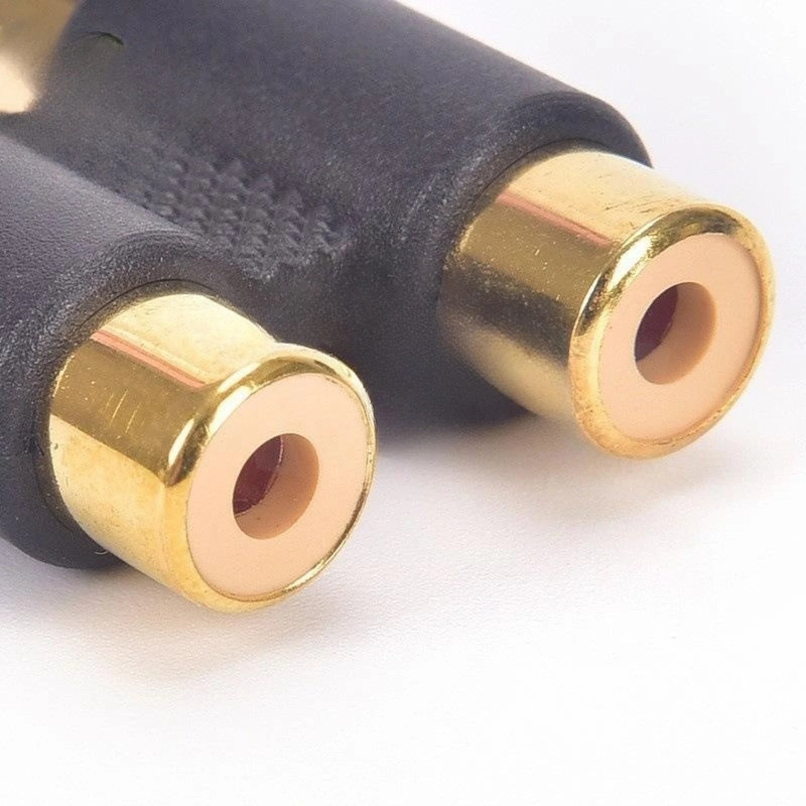 Dual 2 Head RCA Female Coupler Audio Adapter Connector Phono Video